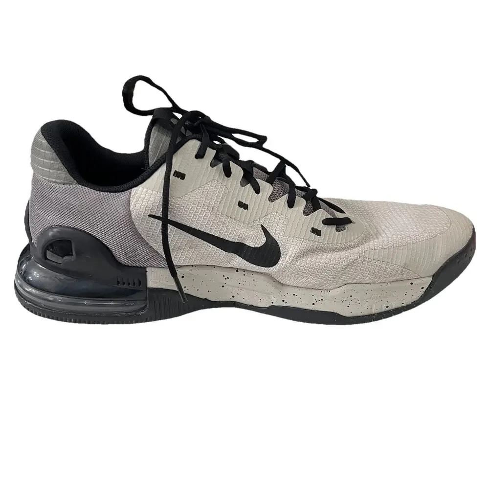 Nike Men Size 15 EU 49.5 Air Max Alpha Trainer 5 DM0829-013 Light Iron Ore Black